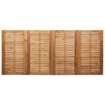 vidaXL EnsembledeRepasdeJardin 9 Pièces AcaciaMassif