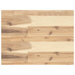 vidaXL Étagères flottantes 4 Pièces 60x30x4 cm acacia massif non traité