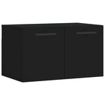 vidaXL Armoire murale Noir 60x36 5x35 cm Bois d'ingénierie