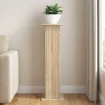 vidaXL Support de Plante Chêne Sonoma 30 5 x 30 x 100 5 cm