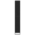 vidaXL Bibliothèque Chêne noir 80 x 30 x 155 cm Bois d'ingénierie
