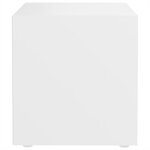 vidaXL Meubles TV 2 Pièces Blanc 37x35x37 cm Bois d’ingénierie