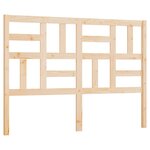 vidaXL Tête de lit 146x4x104 cm Bois massif de pin