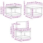 vidaXL Ensemble de canapés d'extérieur 6 pc Naturel et gris clair