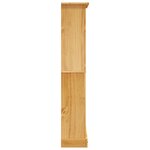 vidaXL Bibliothèque 4 niveaux Gamme Corona Pin mexicain 80x29x150 cm