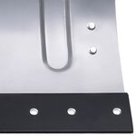 vidaXL Pare-neige pour tondeuse à gazon 100 cm