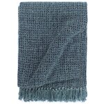 vidaXL Couverture en coton 160 x 210 cm Bleu indigo
