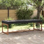 vidaXL Housse pour mobilier d'extérieur 262 x 102 x 15 cm