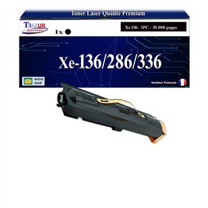 T3AZUR -Toner compatible avec Xerox DocuCentre 136  2005  2055  286  3055  336 - Noir