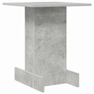 vidaXL Table d'appoint Gris béton 44 5 x 45 x 55 cm Bois d'ingénierie