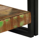 vidaXL Table console Multicolore 120 x 33 x 75 cm Bois Recyclé Solide