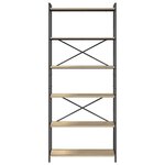 vidaXL Bibliothèque Chêne sonoma 80 x 30 x 188 cm Bois d'ingénierie