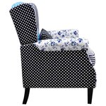 vidaXL Fauteuil avec design de patchwork Tissu