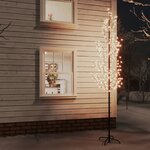 vidaXL Arbre à LED fleur de cerisier 368 LED Blanc chaud 300 cm