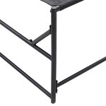 vidaXL Transat Anthracite 200 x 74 x 73 cm Textilène et Acier