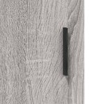 vidaXL Armoire murale sonoma gris 69 5x34x90 cm