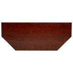 vidaXL Meuble TV Marron 100 x 40 5 x 46 cm Bois de Mahogany Massif