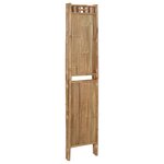 vidaXL Cloison de séparation 3 panneaux Bambou 120x180 cm