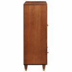 vidaXL Buffet Haut Marron 60 x 33 5 x 100 cm Bois de mangue massif