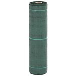 vidaXL Membrane anti-mauvaises herbes vert 0 5x200 m PP