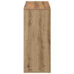 vidaXL Étagère séparatrice de pièce chêne artisanal 69 5x29x69 5 cm