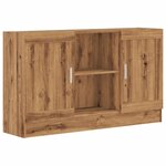vidaXL Buffet chêne artisanal 120x30 5x70 cm bois d'ingénierie