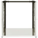 vidaXL Portant de bois de chauffage 40x40x40 cm acier inoxydable