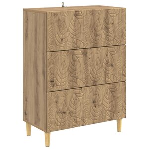 vidaXL Armoire à tiroirs 66 x 34 5 x 90 cm Bois d'ingénierie