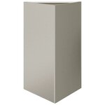 vidaXL Jardinière triangulaire acier résistant aux intempéries