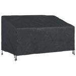 vidaXL Housse de banc de jardin 160 x 100 x 61 / 89 cm Tissu Oxford 210D