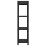 vidaXL Bibliothèque Chêne noir 40 x 30 x 118 cm Bois d'ingénierie