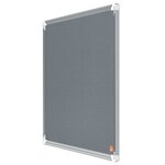 Nobo Tableau d'affichage en feutre Premium Plus 60x45 cm Gris