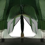 vidaXL Tente familiale tipi 8 personnes vert imperméable