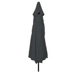vidaXL Parasol de jardin 395x245 cm anthracite
