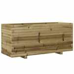 vidaXL Jardinière 110x40x49 5 cm bois de pin imprégné