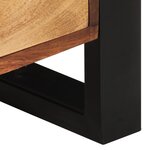 vidaXL Meuble TV 120x35x45 cm Bois solide de Sesham