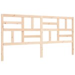 vidaXL Cadre de lit sans matelas 200x200 cm bois massif de pin