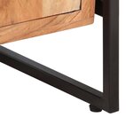 vidaXL Bibliothèque à 4 niveaux 80x30x180 cm Bois d'acacia massif