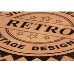 vidaXL Tabourets de bar lot de 2 cuir véritable