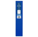 Classeur PP personnalisable Kreacover - 2 anneaux en D 40mm - A4 maxi, bleu EXACOMPTA