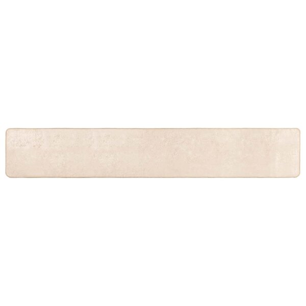 vidaXL Coureur de Tapis MARSA Crème 50 x 300 cm Polyester et PVC