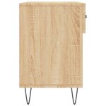vidaXL Banc à chaussures chêne sonoma 102x35x55 cm bois d'ingénierie