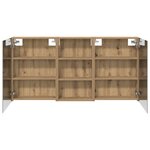 vidaXL Ensemble de Meubles de Salle de Bain 3 Pièces 140 x 14 5 x 70 cm