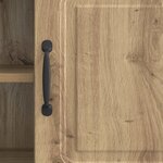 vidaXL Meuble TV Chêne artisanal 150 x 31 x 47 cm Bois d'ingénierie