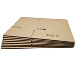 100 Caisses américaines (cartons) : 500 x 400 x 300 mm simple cannelure