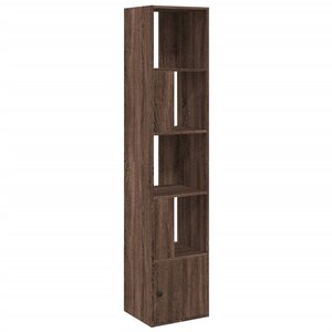 vidaXL Bibliothèque chêne marron 40x36x189 cm bois d'ingénierie