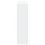 vidaXL Étagère séparatrice de pièce à 3 niveaux blanc 137 5x29x103 5cm