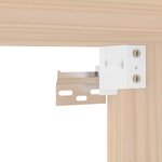 vidaXL Armoire murale 31 5x30x30 cm Bois de pin massif