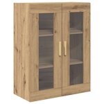vidaXL Haut Armoire Chêne artisanal 69 5 x 34 x 180 cm