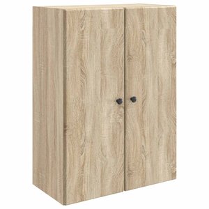 vidaXL Armoire Murale Chêne Sonoma 66 x 34 5 x 90 cm Bois d'ingénierie